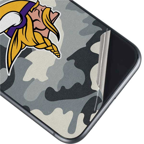 NFL Minnesota Vikings Camo iPhone 11 Skin